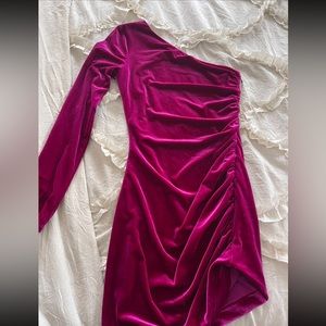 NBD, Ginnie Mini Dress Revolve
Purple/red